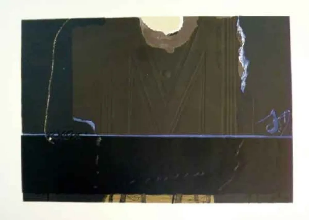 リトグラフ Tàpies - S/T