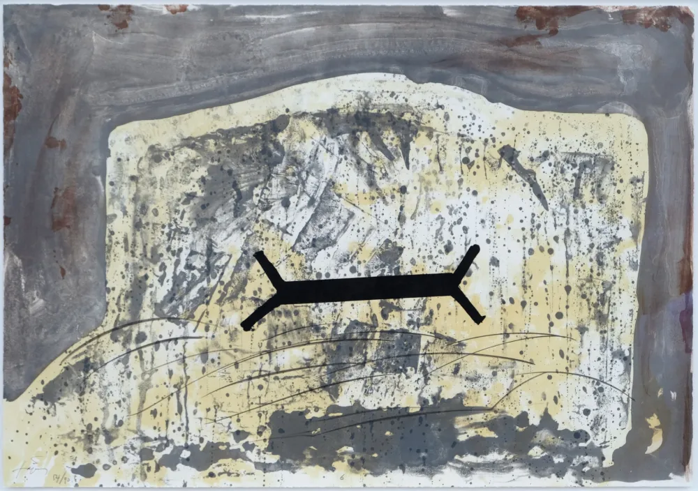 リトグラフ Tàpies - Suite 63 x 90 (No 6)