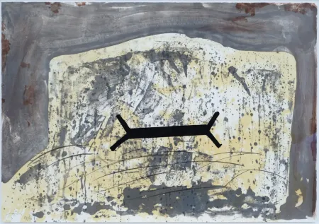 リトグラフ Tàpies - Suite 63 x 90 (No 6)