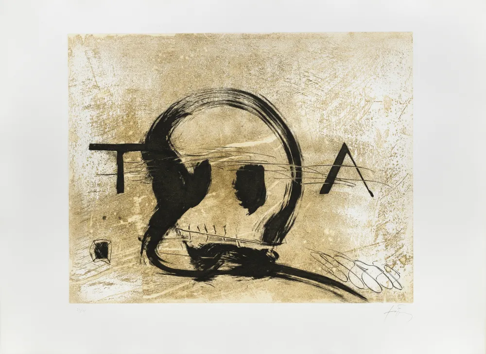 彫版 Tàpies - T.A. 