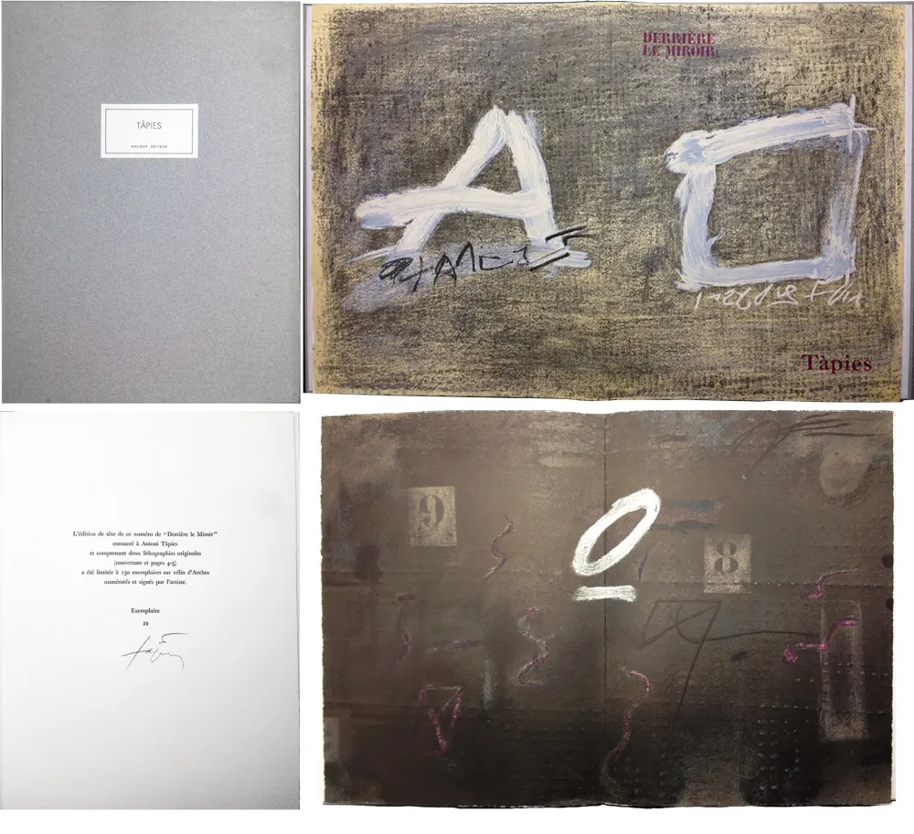 挿絵入り本 Tàpies - TÀPIES. 