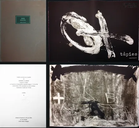 挿絵入り本 Tàpies - TÀPIES. 