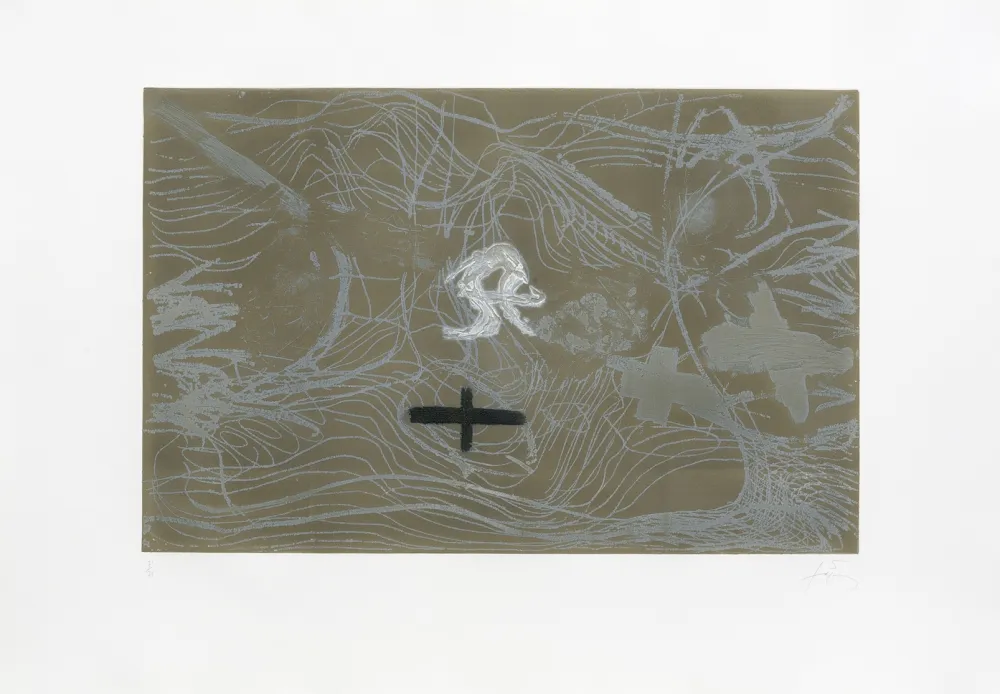 彫版 Tàpies - Terrain vague