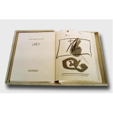 挿絵入り本 Tàpies - ¿tu?