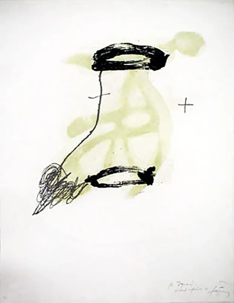 彫版 Tàpies - Un Fragment De Statue