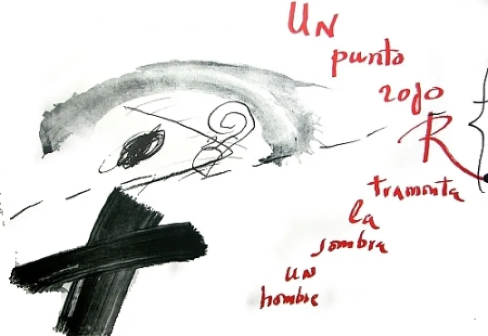 リトグラフ Tàpies - Un punto. . .