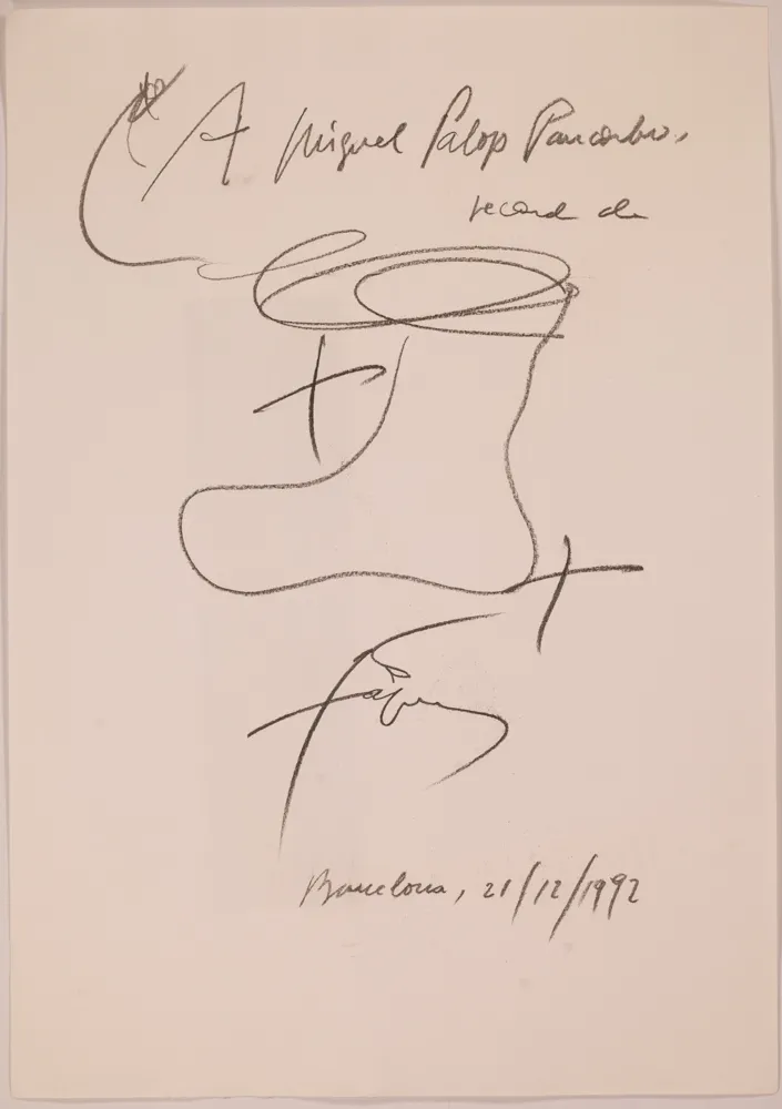 技術的なありません Tàpies - Untitled