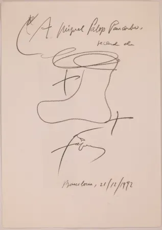 技術的なありません Tàpies - Untitled