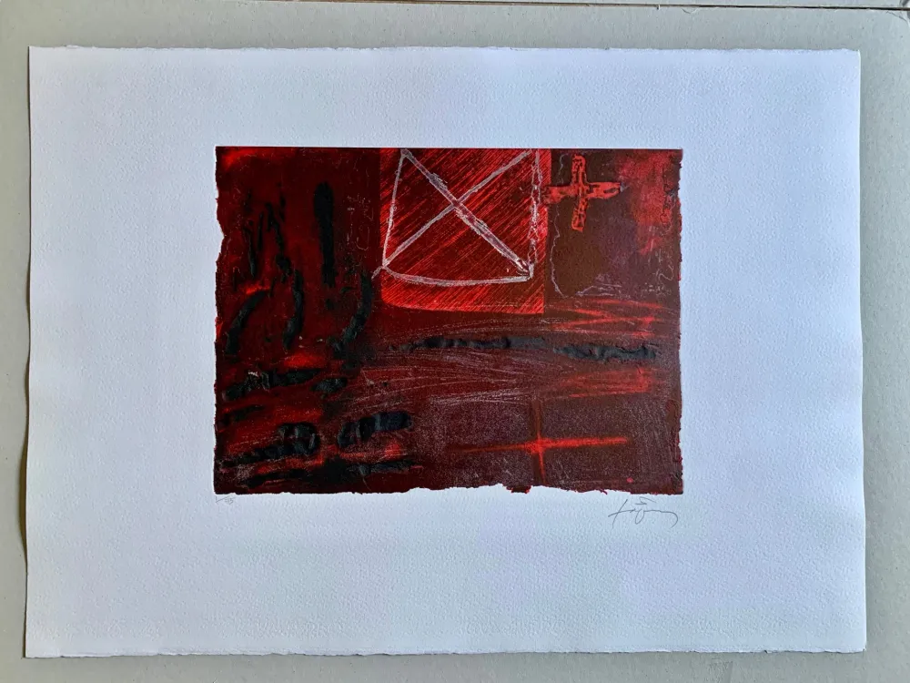 カーボランダム Tàpies - Untitled 