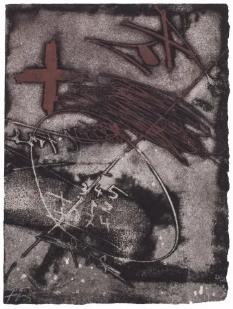 彫版 Tàpies - Untitled