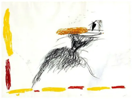 彫版 Tàpies - Untitled