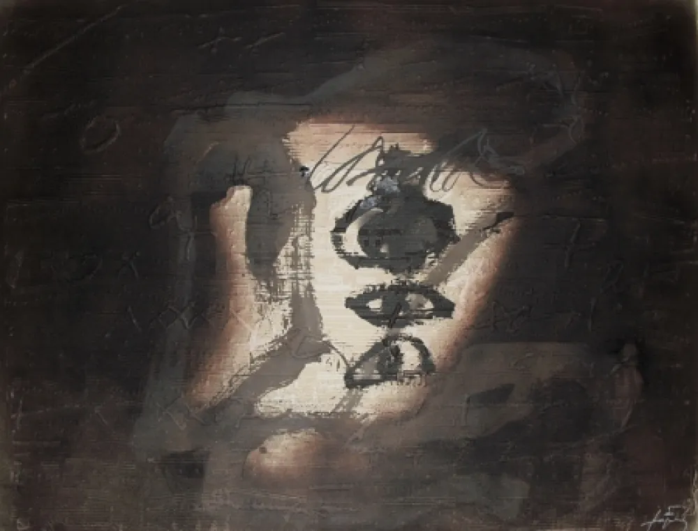 彫版 Tàpies - Variation