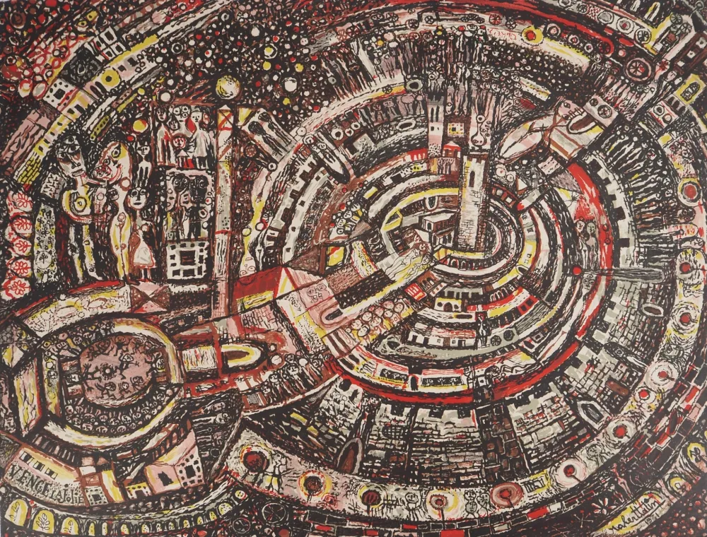 リトグラフ Tatin - Vence La Jolie,