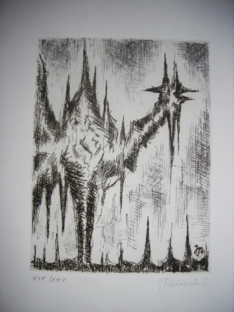 エッチング Tchorzewski - The international avant garde 4