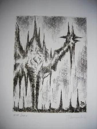 エッチング Tchorzewski - The international avant garde 4