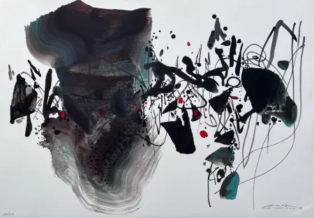 リトグラフ Teh-Chun - Olympic suite - Centennial 