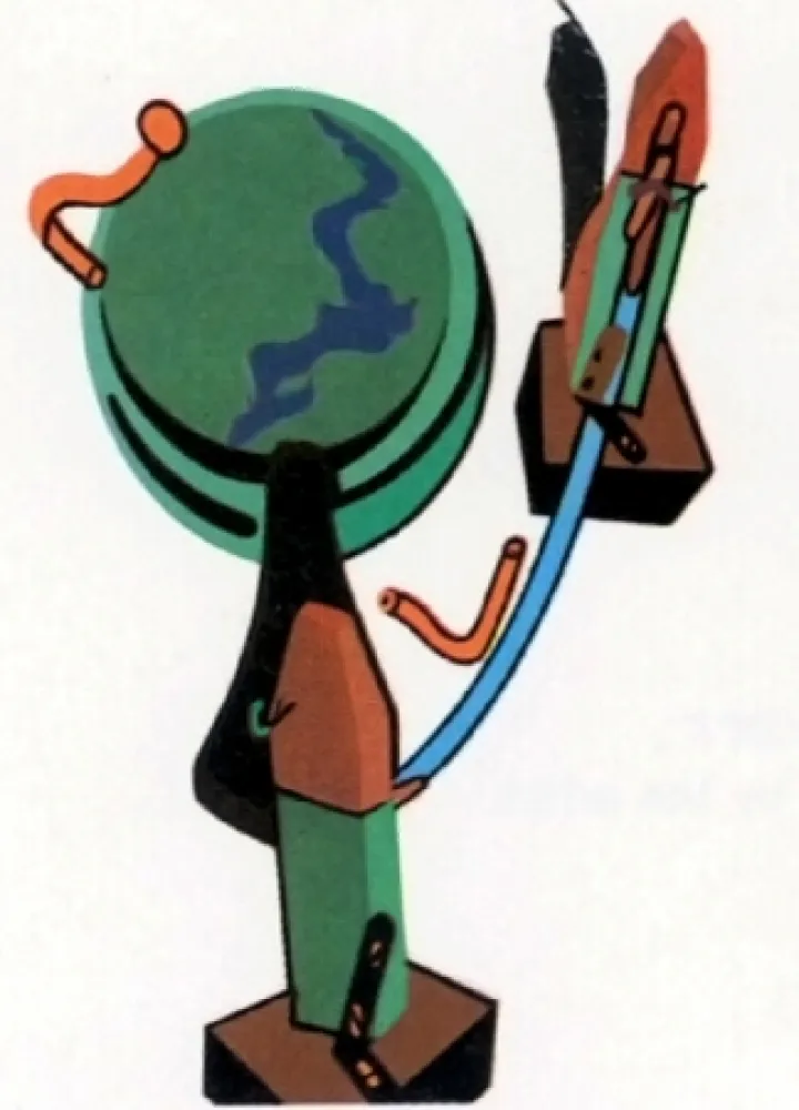 リトグラフ Telemaque - Aube