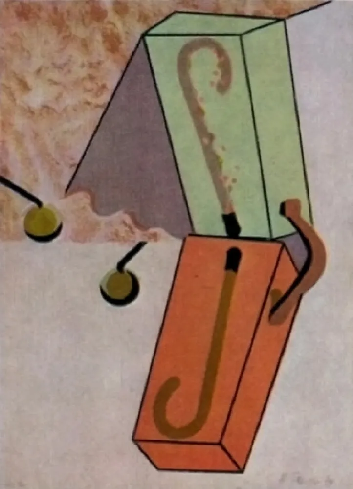 リトグラフ Telemaque - Lame de fond