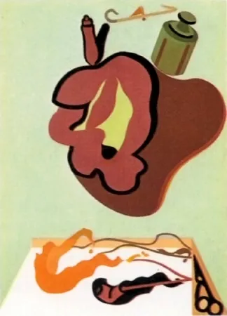 リトグラフ Telemaque - Le cercle