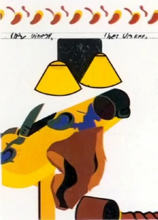 リトグラフ Telemaque - L'oreille de Van Gogh