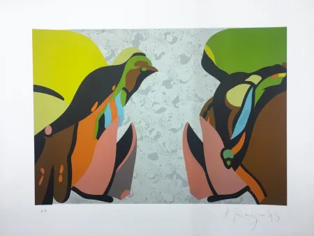 リトグラフ Telemaque - UTOPIE (1979).