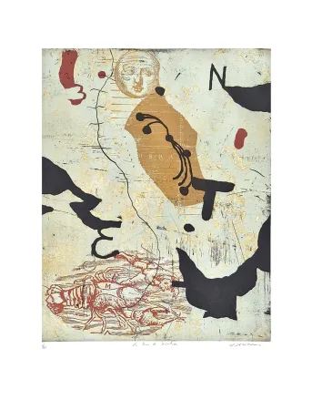 彫版 Texier - La lune de Sébastien