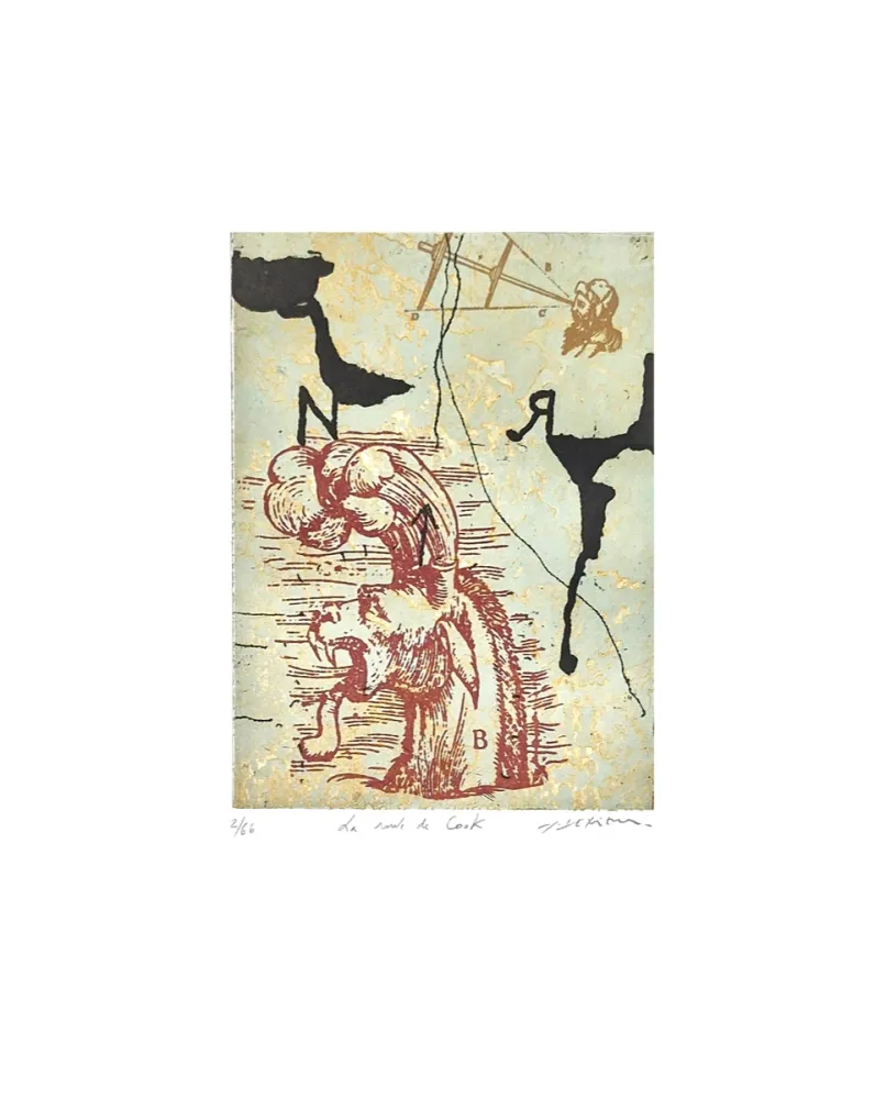 彫版 Texier - La route de Cook