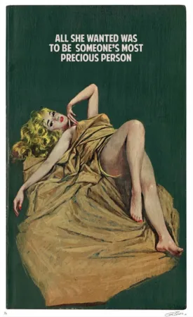 シルクスクリーン The Connor Brothers - All She Wanted Was To Be Someone's Most Precious Person