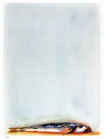 リトグラフ Thiebaud - Trout Fishing in America