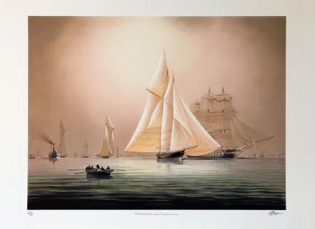 リトグラフ Thompson - Enchantress & constitution