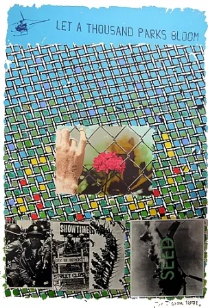 リトグラフ Tilson - Let a thousand parks bloom