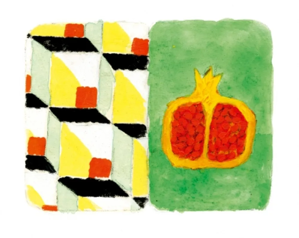 カーボランダム Tilson - Stones of Venice Melograno Diptych