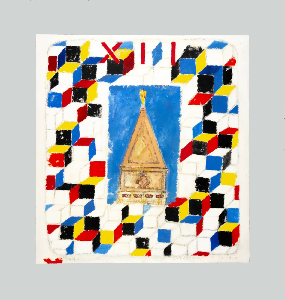 カーボランダム Tilson - The Stones of Venice. Il Campanile di San Marco