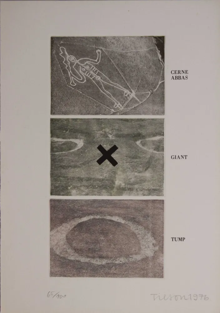 エッチング Tilson - Untitled from ''Wessex' portfolio