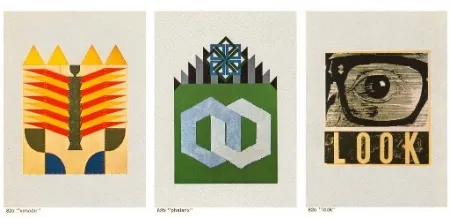 シルクスクリーン Tilson - Xanadu-phalanx-look