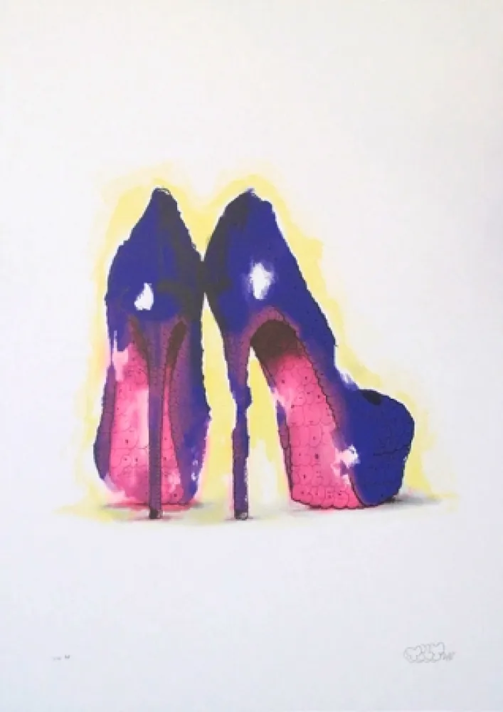 シルクスクリーン Tilt - Heels (Purple)