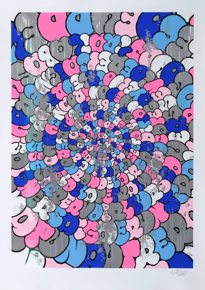 シルクスクリーン Tilt - Spiral