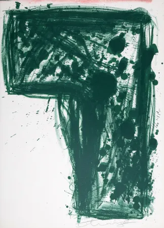 リトグラフ Ting - 7 Indigo Flowers Left Home (Hand-signed)