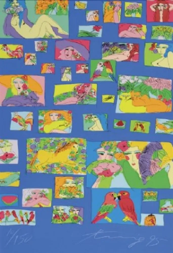 シルクスクリーン Ting - Composition 