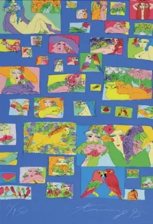 シルクスクリーン Ting - Composition 