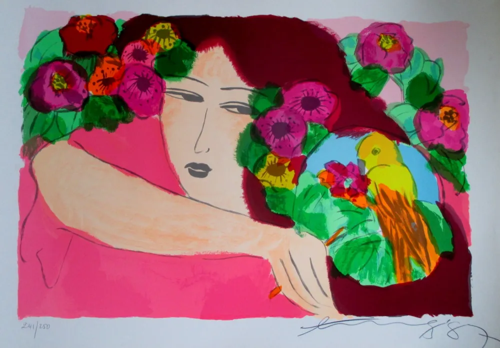 リトグラフ Ting - Dreaming