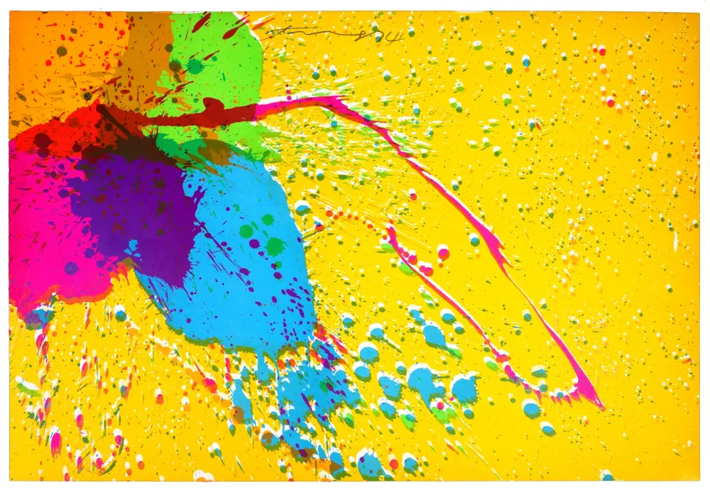 リトグラフ Ting - Good Morning (orange)