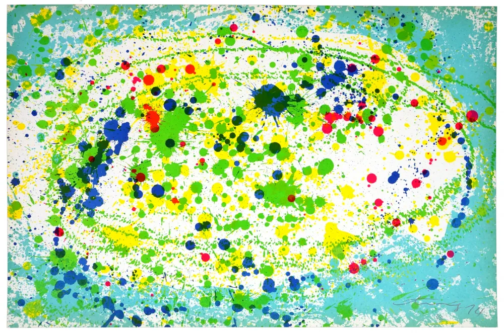 リトグラフ Ting - Good Morning (turquoise)