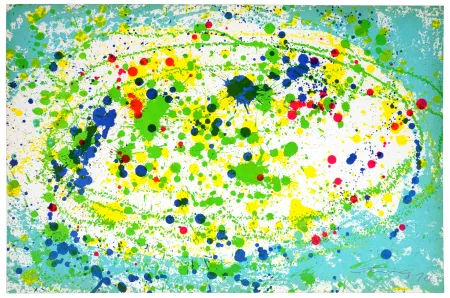 リトグラフ Ting - Good Morning (turquoise)