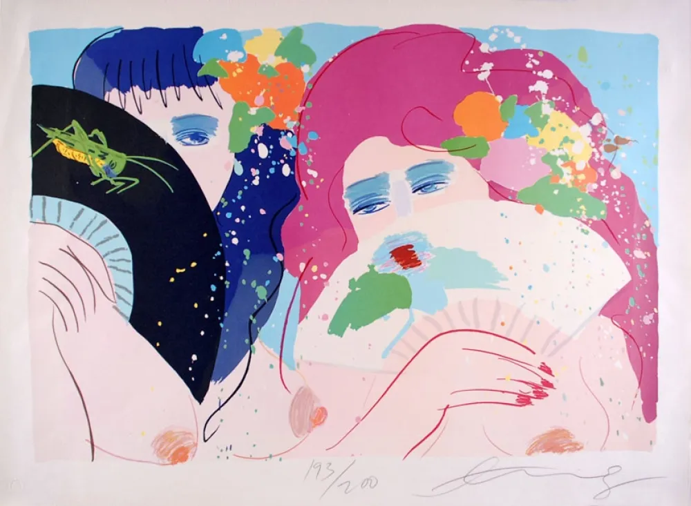 リトグラフ Ting - Hidden Smiles