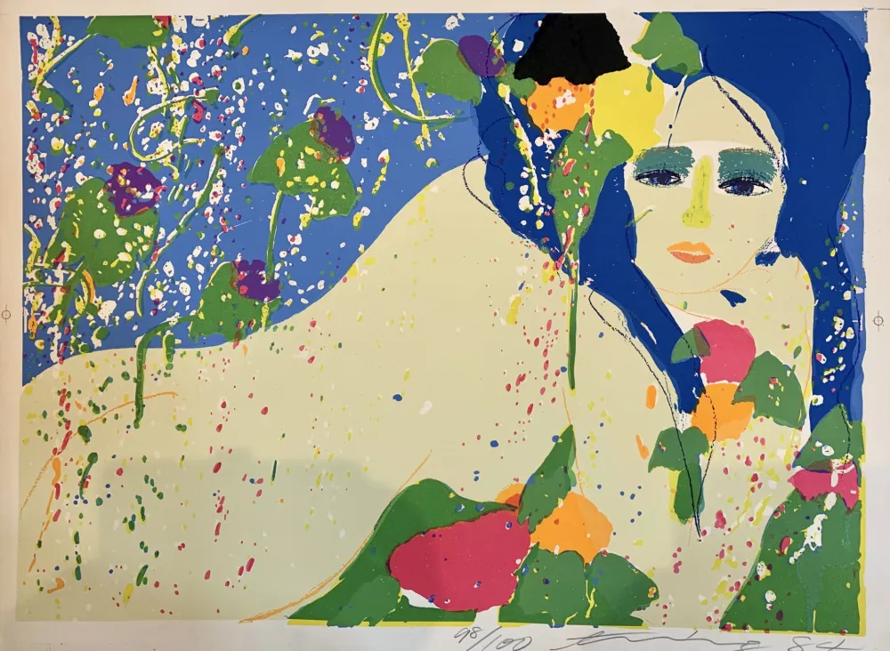 リトグラフ Ting - Lovely Nude