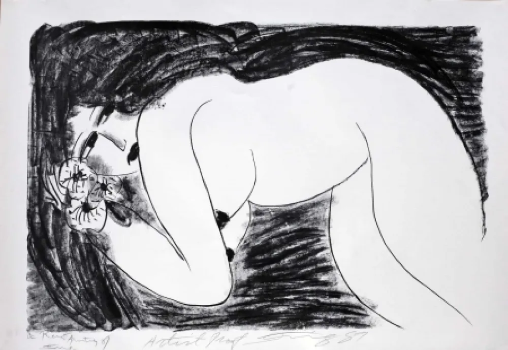 リトグラフ Ting - Sans titre