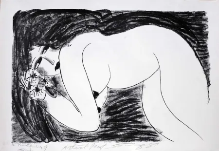 リトグラフ Ting - Sans titre