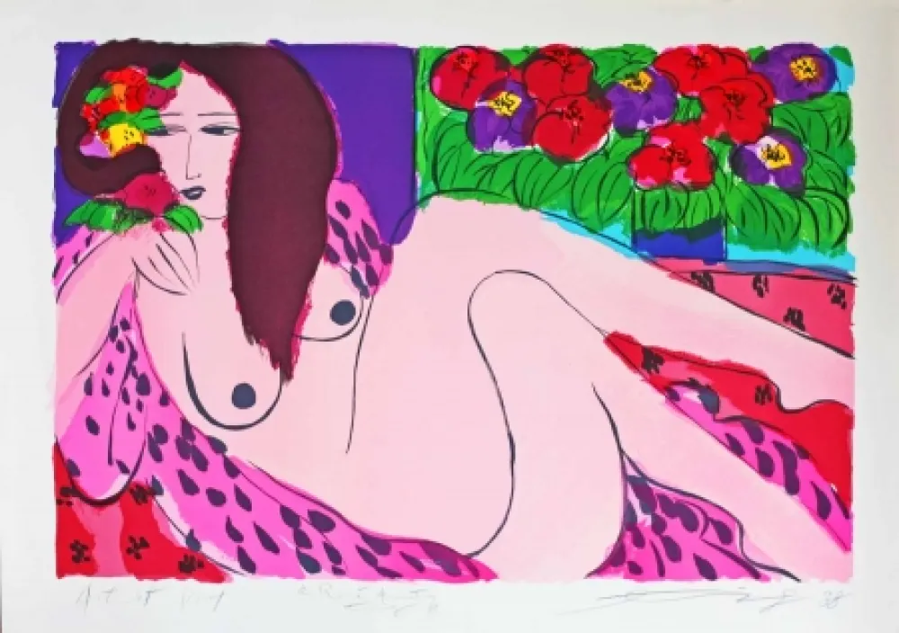 リトグラフ Ting - Sans titre