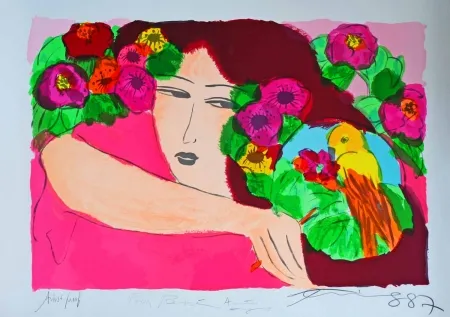 リトグラフ Ting - Sans titre